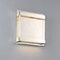 Dweled Mythical Square LED Wall Sconce 3000K in Polished Nickel WS-127 - alternate 2